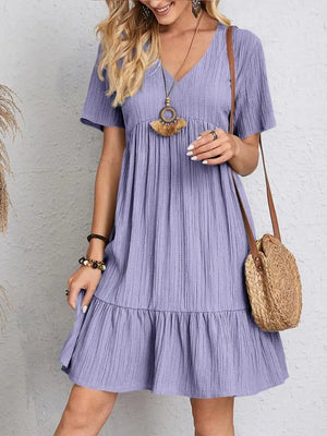 VIVIENNE | SUMMER DRESS WITH V-NECK