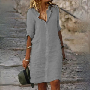 TALIA | LINEN SUMMER DRESS