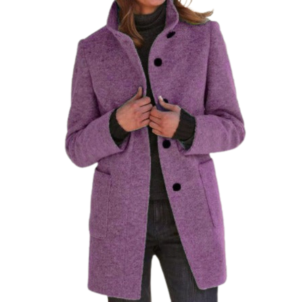 FLORENCE™ | WOOL COAT WITH BUTTONS