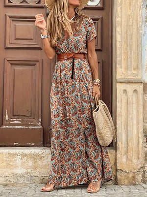 AURORA | FLORAL MAXI DRESS