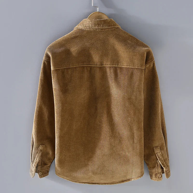 VINCE | CORDUROY SHIRT WITH FLEECE