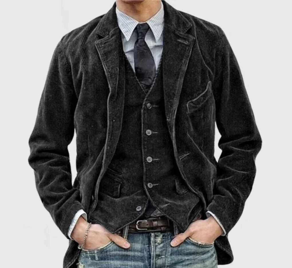 ALFRED™ | CORDUROY BLAZER AND VEST SET